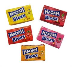 Maoam Bloxx 1,32 kilo, cirka 55 stk